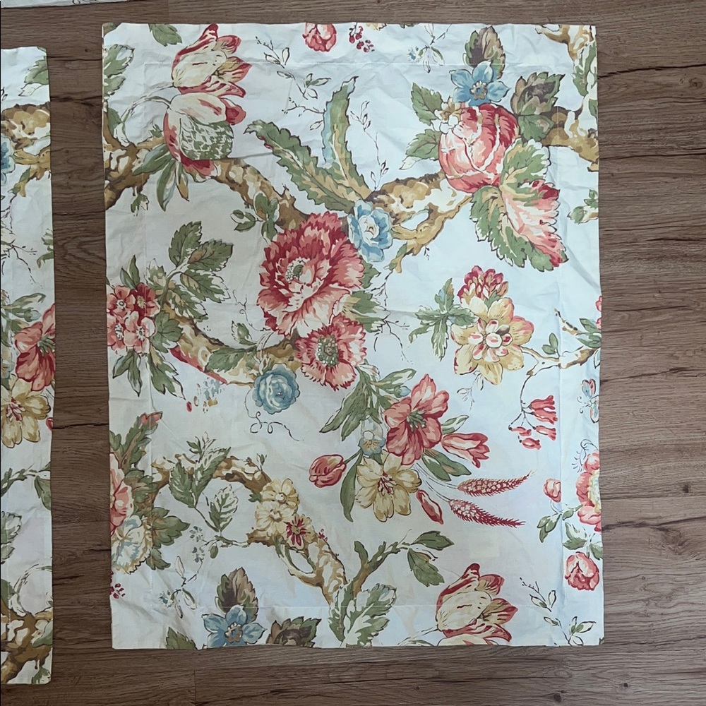 Pottery Barn Floral Duvet Katherine Botanical Cover Set - Full/Queen 2 shams set - Picture 4 of 12